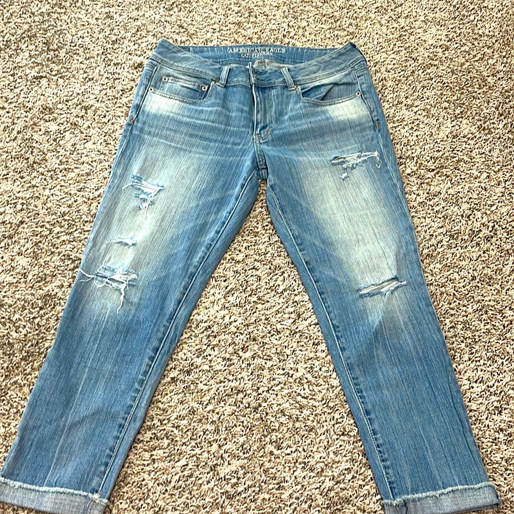 American Eagle skinny crop size 12